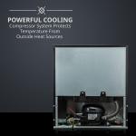 Ivation 12-Bottle Locking Wine Cooler