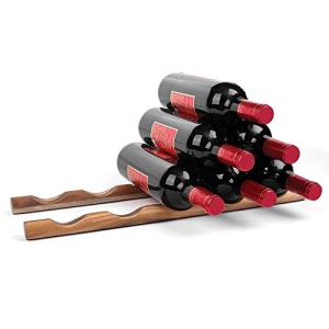Wooden Wine Rack – 48.3 cm Acacia Wood