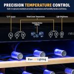 NewAir 46-Bottle Dual Zone Wine Cooler