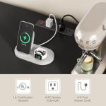 Herture Mini Wine Fridge and Coffee Bar Cabinet