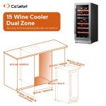 28-Bottle Wine Cooler - Built-in or Freestanding