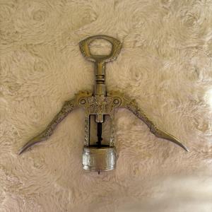 Vintage Ghidini Italy Wine Bottle Corkscrew Opener