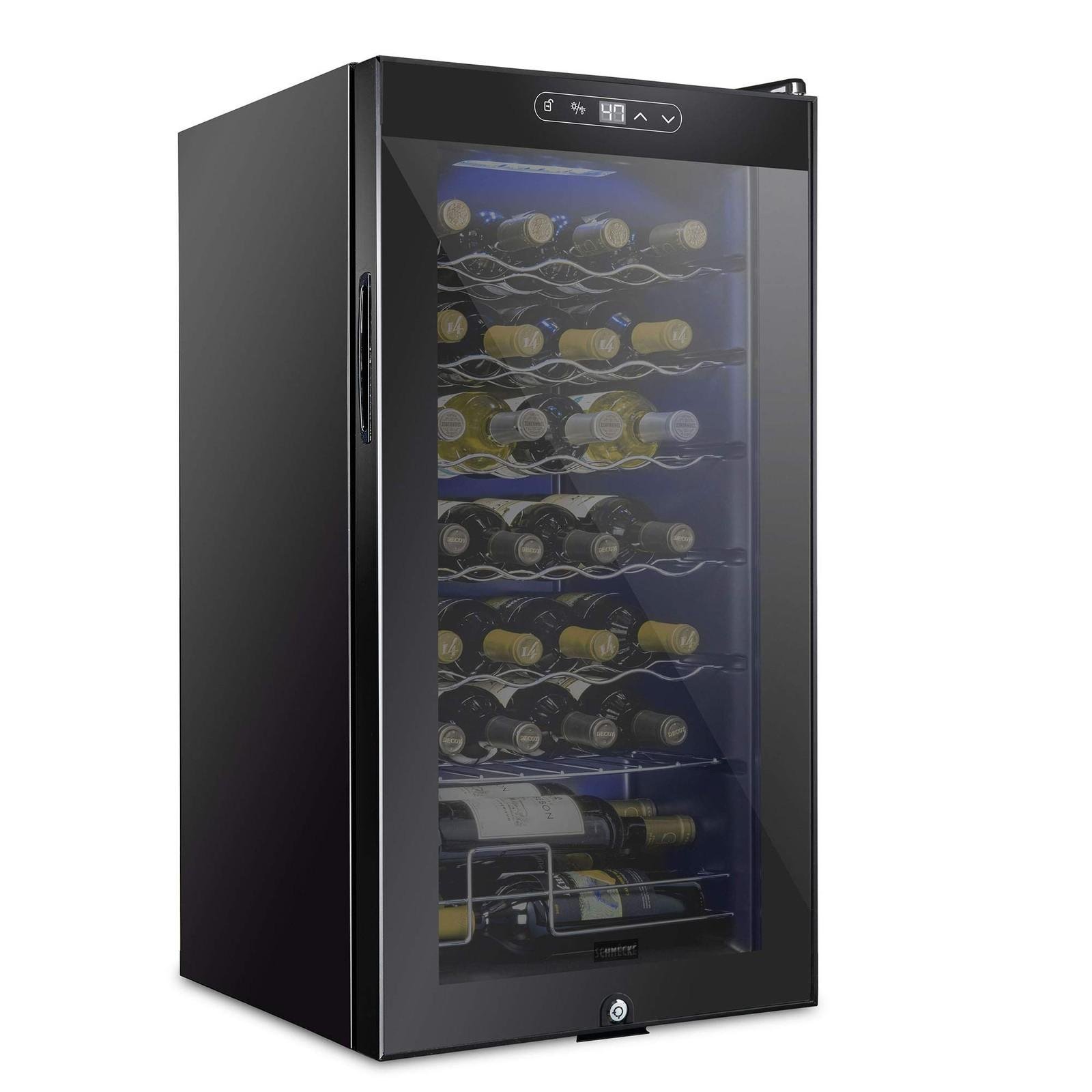Schmécké 28 Bottle Freestanding Wine Fridge