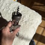 Vintage Ghidini Italy Wine Bottle Corkscrew Opener