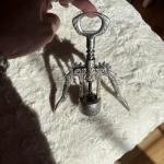 Vintage Ghidini Italy Wine Bottle Corkscrew Opener