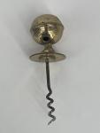 French Brass Bell Corkscrew Wine Opener