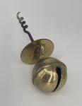 French Brass Bell Corkscrew Wine Opener