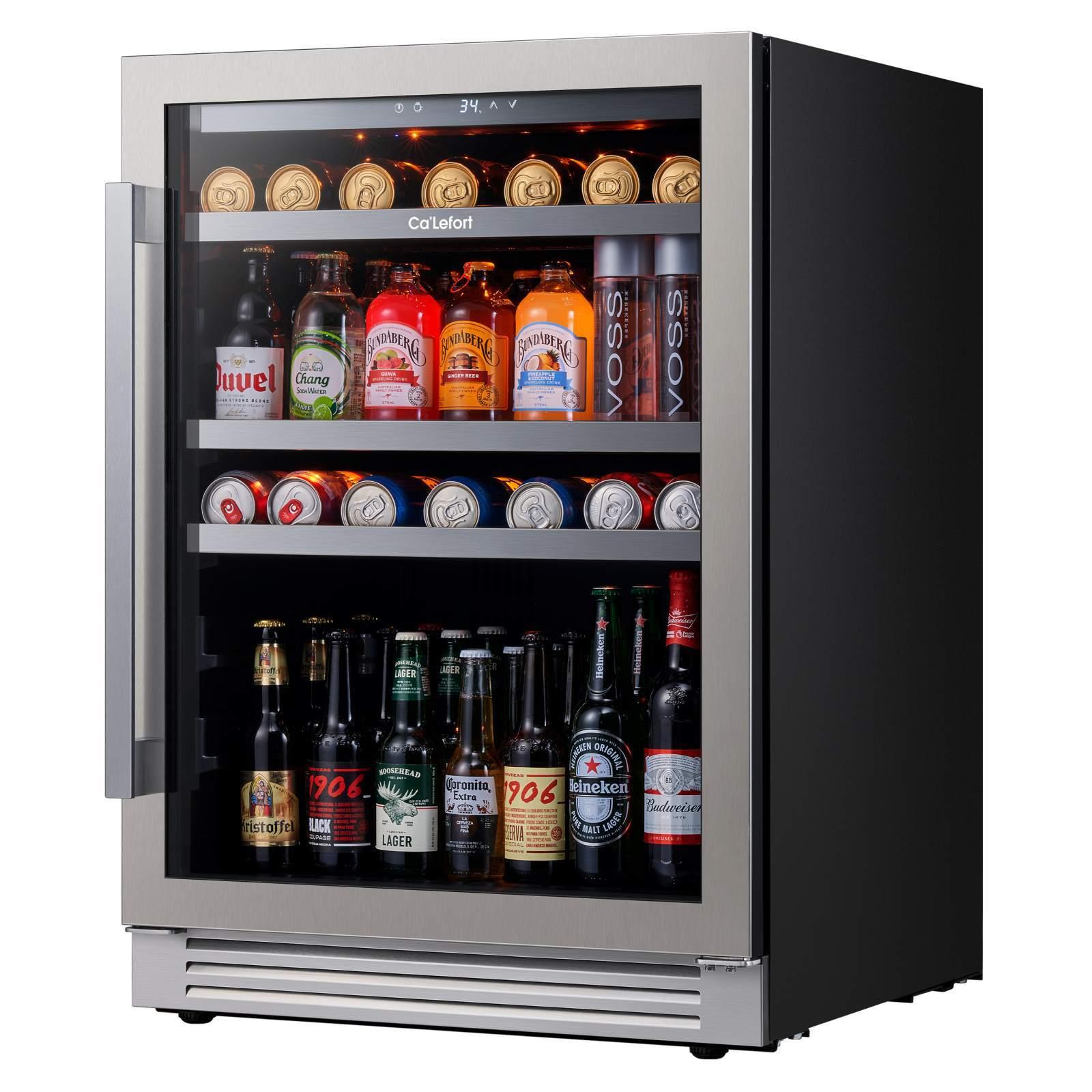 Ca'Lefort 24 Inch Black Beverage Fridge