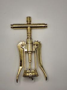 Rustic Gold Tone Wing Corkscrew Wine Opener
