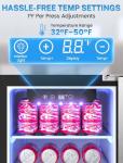 15-Inch Beverage Refrigerator with Stainless Steel Door