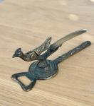Vintage French Bird Bottle Opener and Nutcracker