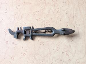 Vintage Multi-Tool Corkscrew and Glass Cutter