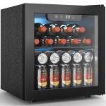 Compact Wine Fridge for 12 Bottles & Cans
