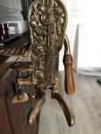 Brass Reserve Wine Opener with Corkscrew Mount