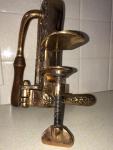 Brass Reserve Wine Opener with Corkscrew Mount