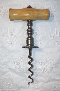 Antique 1800s 19th Century HENSHEL PATENT IRON Corkscrew