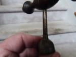 ANTIQUE 1883 Patent Wine Bottle Corkscrew Tuned Wood Handle 
