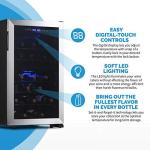 NewAir 43 Bottle Dual Zone Wine Fridge