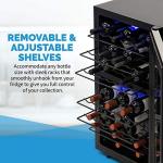 NewAir 43 Bottle Dual Zone Wine Fridge