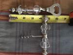 Handmade Antique Wine Corkscrew and Bottle Opener Set