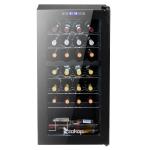 28-Bottle Freestanding Wine Cooler Refrigerator