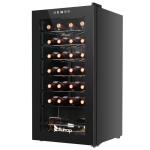 Electric Wine Fridge for 28 Bottles with LED