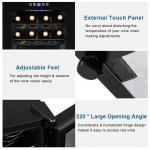 Electric Wine Fridge for 28 Bottles with LED