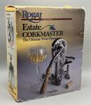 Antique Bronze Grape Wine Opener by Rogar