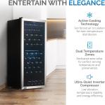 Newair Dual Zone Freestanding Wine Fridge