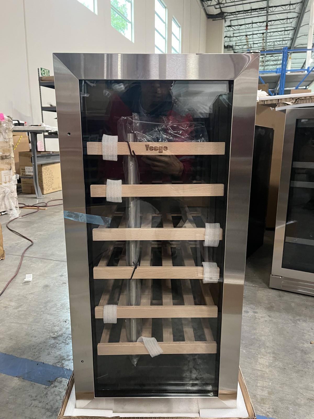 Yeego 15" Single Zone Wine Cooler for 33 Bottles