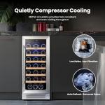 Yeego 15-Inch Wine Cooler - Holds 33 Bottles