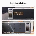 Yeego 15-Inch Wine Cooler - Holds 33 Bottles