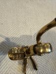 Antique Bronze Wine Bottle Corkscrew with Cherubs