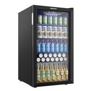 EUHOMY 130 Can Wine and Beverage Cooler
