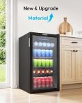 EUHOMY 130 Can Wine and Beverage Cooler