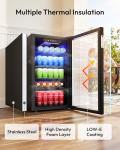 EUHOMY 130 Can Wine and Beverage Cooler