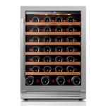 24-Inch 54-Bottle Wine Cooler with Glass Door