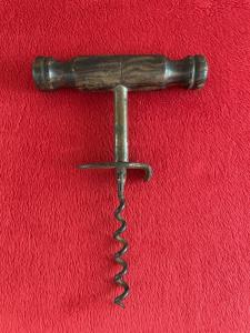 Vintage Williamson's Corkscrew with Wooden Handle