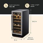 Homelabs 25-Bottle Dual-Zone Wine Cooler