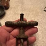 Victorian Antique Wine Bottle Corkscrew Opener