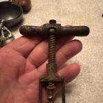Victorian Antique Wine Bottle Corkscrew Opener