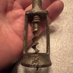 Victorian Antique Wine Bottle Corkscrew Opener