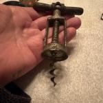 Victorian Antique Wine Bottle Corkscrew Opener