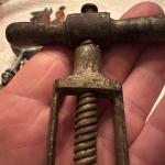 Victorian Antique Wine Bottle Corkscrew Opener