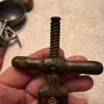 Victorian Antique Wine Bottle Corkscrew Opener