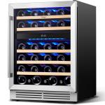 Yeego 24" Dual Zone Wine Cooler for 46 Bottles
