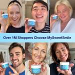 MySweetSmile Whitening Powder - Dentist Recommended Mint Flavor