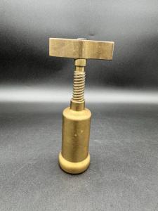 Vintage Italian Brass T-Handle Wine Opener