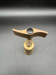 Vintage Italian Brass T-Handle Wine Opener