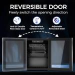 Compact 26-Bottle Wine Cooler with Temperature Control